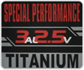 SPECIAL PERFORMANCE 3D OPTIMUM BUTTED 3AL2.5V TITANIUM