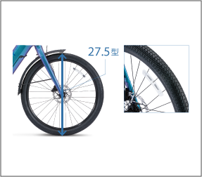 27.5型ホイール